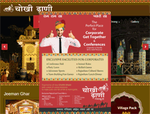 Tablet Screenshot of chokhidhanipanchkula.com